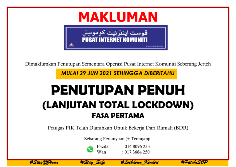 lockdown notis 3